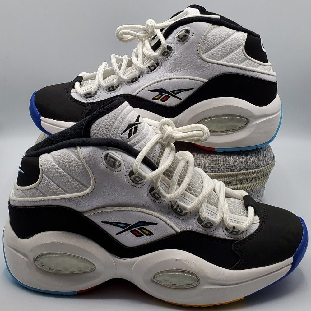 Reebok Question Mid Men's Size 7.5 Class Of '16 Hall Of Fame Iverson NEW